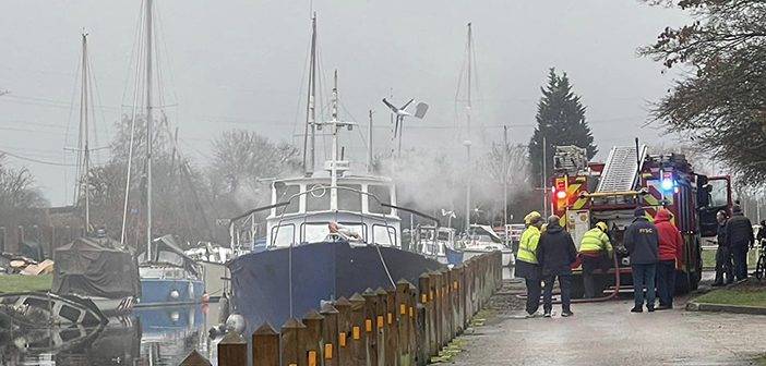 boat fire