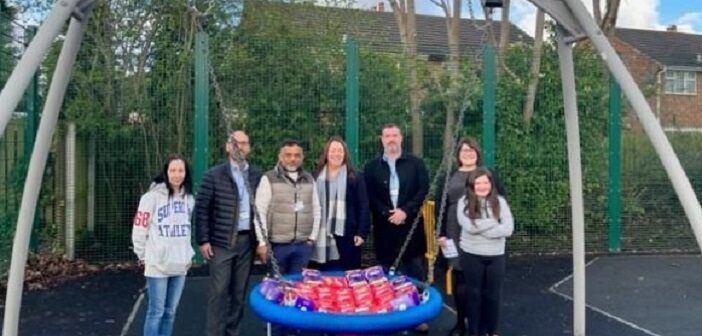 Play area closed by vandals