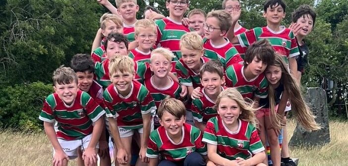 budding young rugby players