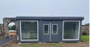 temporary clubhouse