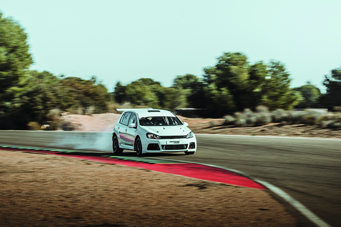 Testing at Calafat Circuit