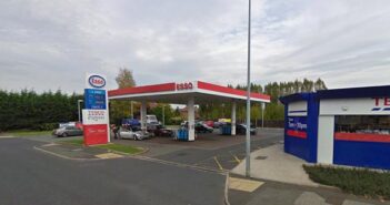 petrol station