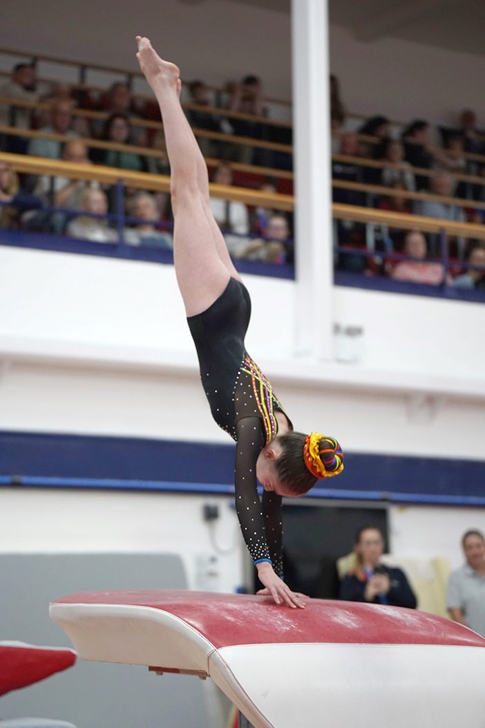 Lacey in action