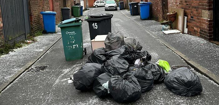 temporary waste disposal sites