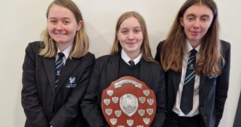 three talented students
