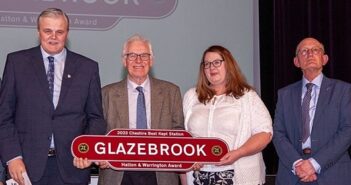 Glazebrook Railway station