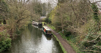 canal barge fire