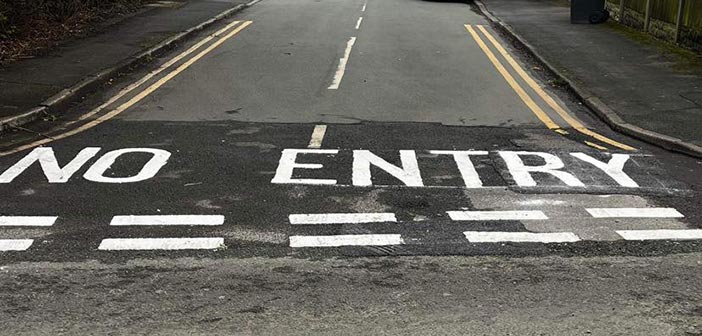 road markings