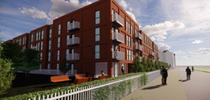 Plans for 67 affordable homes in four storey block