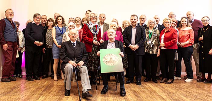 Members past and present celebrate 50 years of Lymm Parish Council