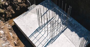 concrete and steel