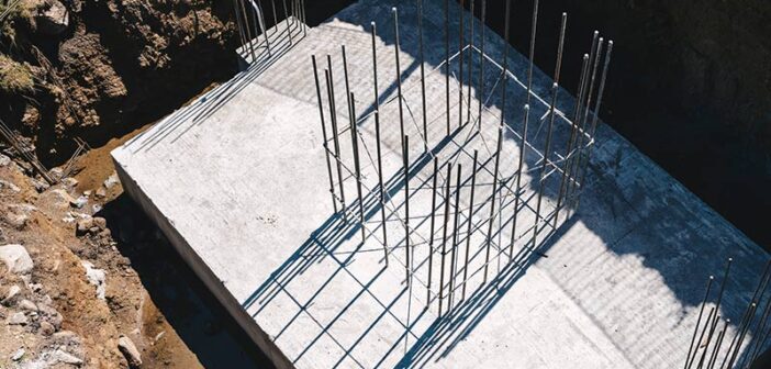 concrete and steel