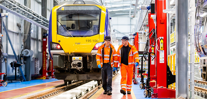 Northern hi-vis clothing at depot
