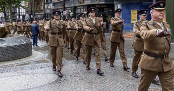 troops