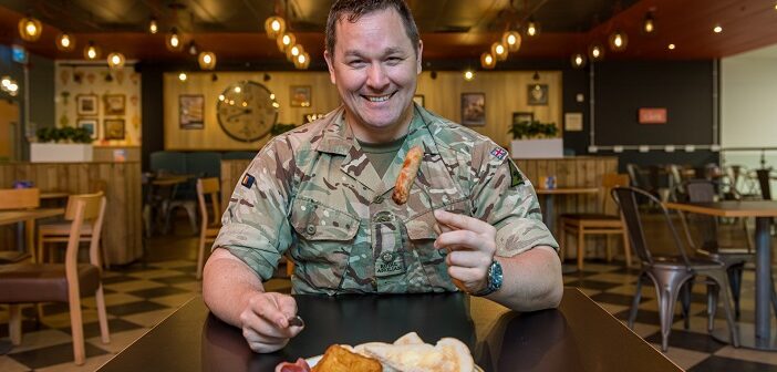 Armed Forces can get a free hot breakfast