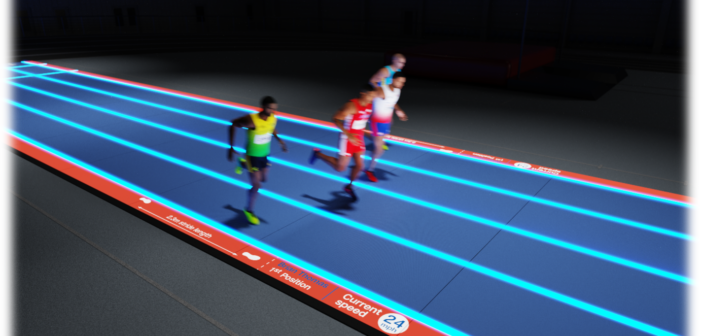 World’s First Sensor-Enabled Running Track