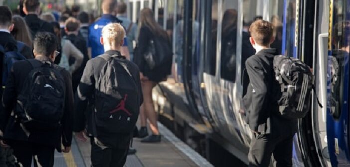 students who travel by rail