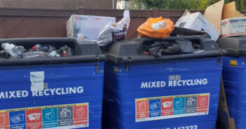 blue bins