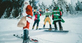snowboarding santa - community initiatives