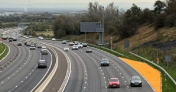 M6 between Warrington