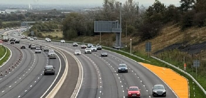 M6 between Warrington