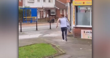 police - officer under attack
