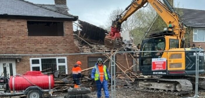 Peel Hall demolition