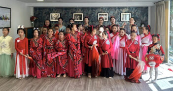 Chinese dancers