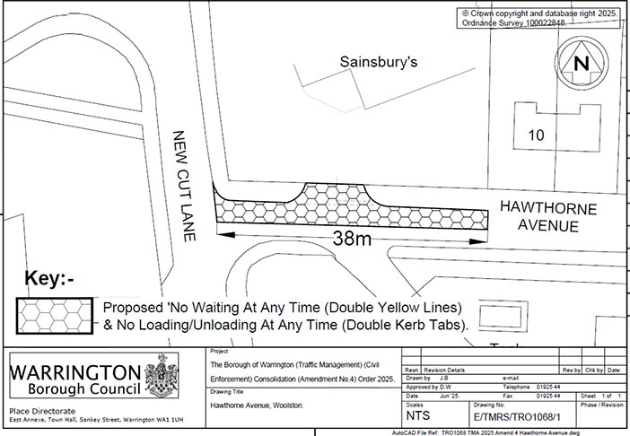 new cut lane