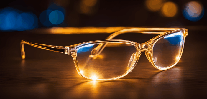 clear glasses