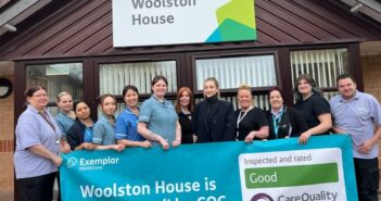 Woolston House care home rated good