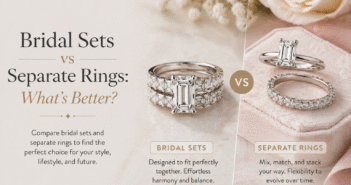 Bridal sets vs separate rings