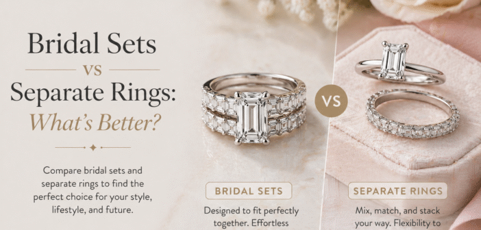 Bridal sets vs separate rings