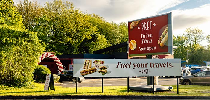 Pret A Manger drive thru