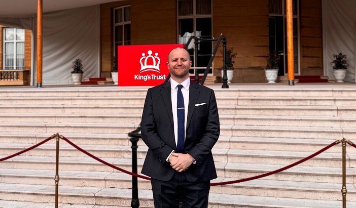 Former Wolves player attended King's Trust 50th anniversary garden party