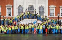 mayor litter pick