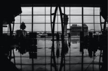Airport adverts