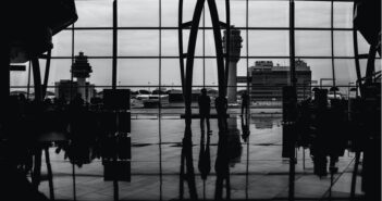 Airport adverts