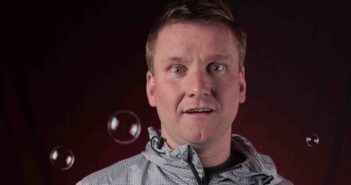 Up-and-coming comedian