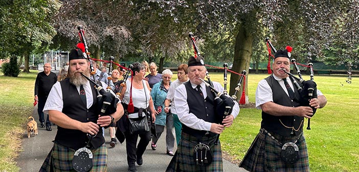 Family keep the spirit of traditional Warrington Walking Day alive