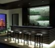 Home bar backwall ideas