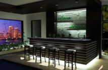 Home bar backwall ideas