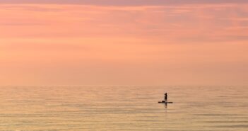 Paddle boarding
