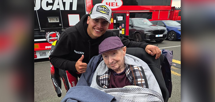 Surprise race day for self-confessed petrolhead