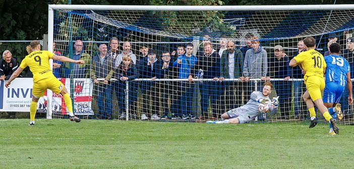 Rylands bow out of FA Cup after controversial late penalty retaken