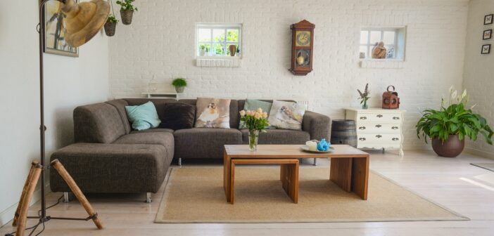 wooden furniture at home