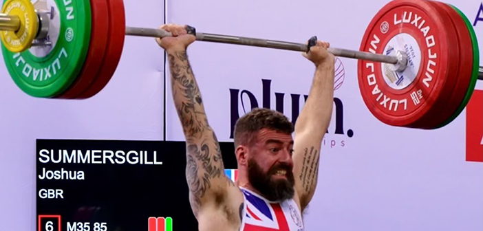 Local Weightlifter smashes British Record and secures Top 10 finish at World Championships in Athens