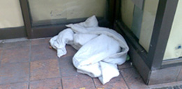 homeless