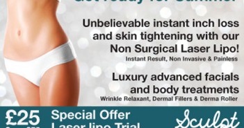 Save £75 on Laser Lipo at Sculpt