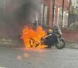 motorbike fire